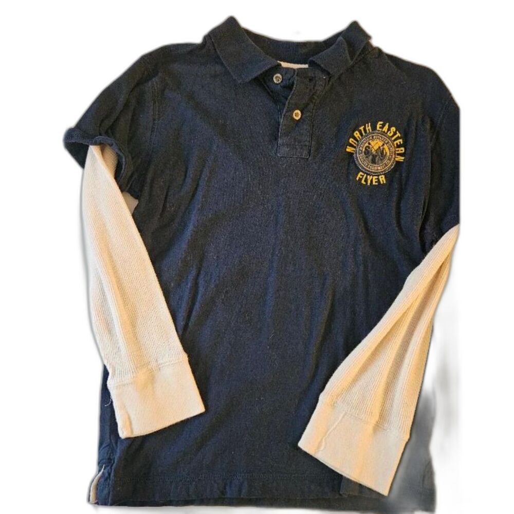 Canyon River Blues Size Small 8 Long Sleeve Polo with Thermal Sleeves